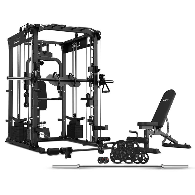 LSG GRK200 10 in 1 Home Gym Station Power Rack Smith Machine and